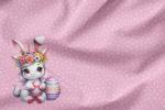 Vorbestellung * Cutie Easter Unicorn - Eigenproduktion - Confetti Herzen Rosa
